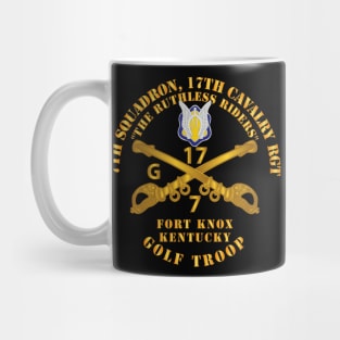 7th Sqn 17th Cav Regt - Golf Trp - Fort Knox KY Mug